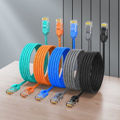 AMPCOM Cat6 非屏蔽超薄 LSZH 护套网络跳线