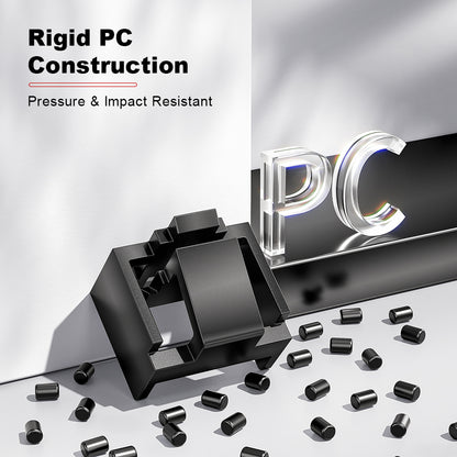 AMPCOM RJ45 端口锁（带钥匙），适用于所有 RJ45 端口的以太网端口锁，有多种颜色可选