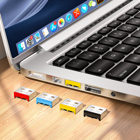 AMPCOM USB 端口锁带钥匙，可拆卸 A 型金属端口锁阻断器，适用于 PC/笔记本电脑，多种颜色可选